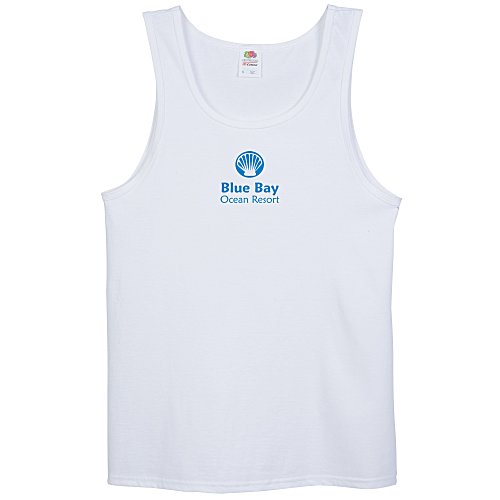 Fruit of the Loom HD Tank Top - Men's - White Main Image