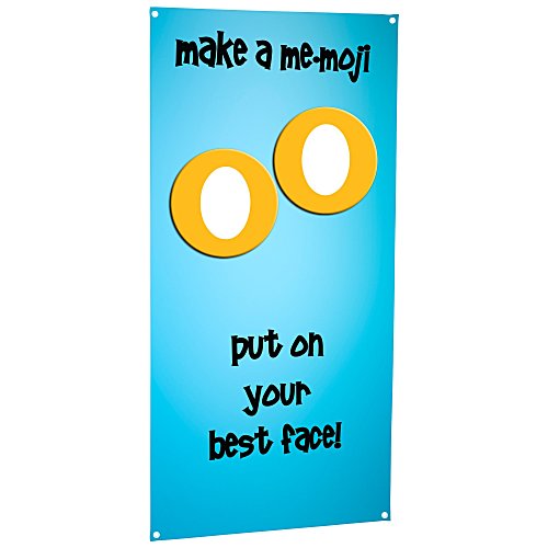 FrameWorx Banner Stand - 54 inches - Two Faces Cut Out - Replacement Graphic Main Image