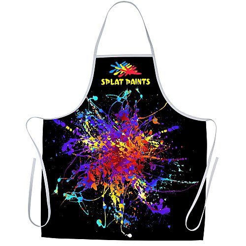 Full Colour Bib Apron - 28" x 31" Main Image