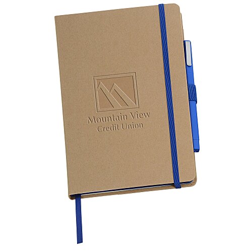 Paper Cover Notebook with Pen Main Image