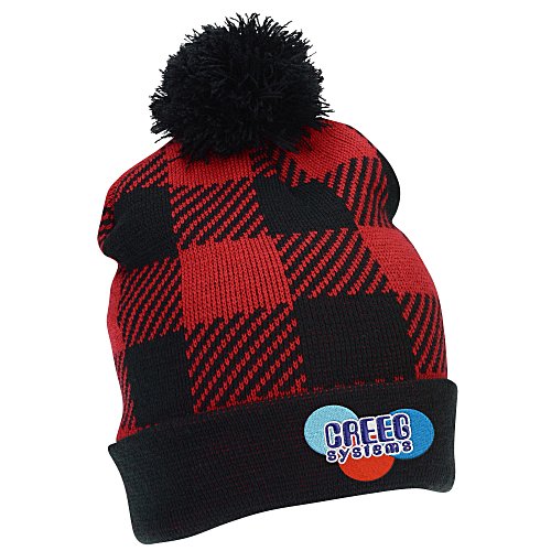 Northwoods Knit Pom Pom Beanie Main Image