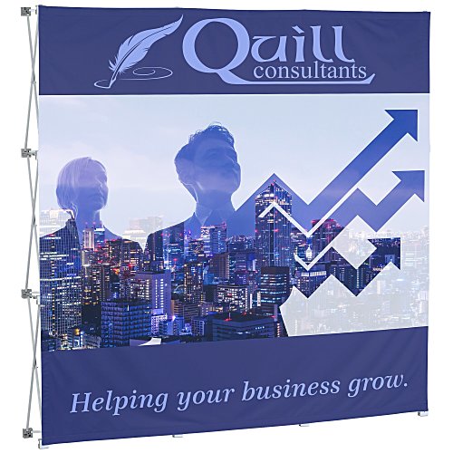 Premium Splash Floor Display - 7 feet - Front Graphic Main Image