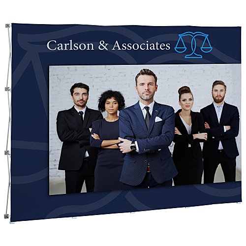 Premium Splash Floor Display - 10 feet - Front Graphic Main Image