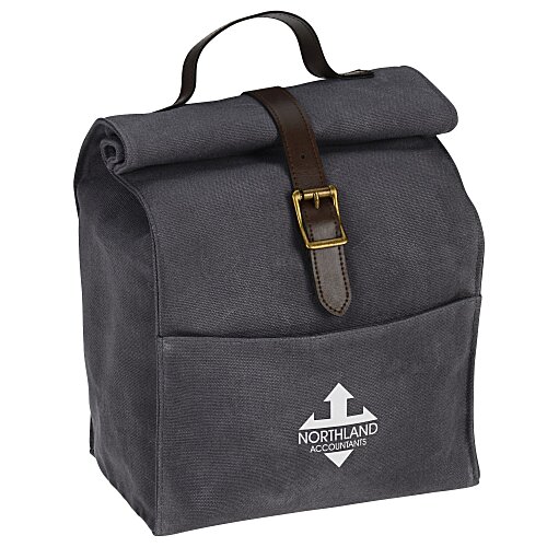 Waxed Cotton Lunch Bag Main Image