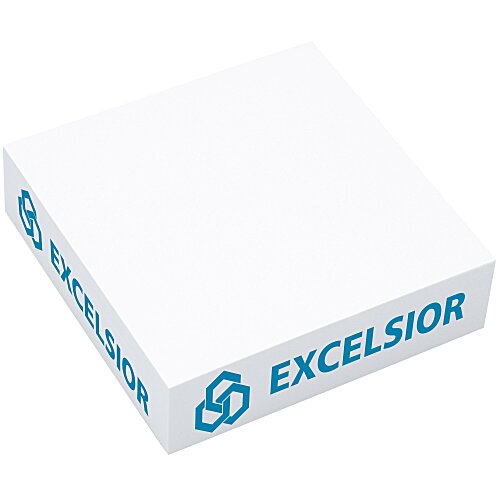 Post-it® Cubes - 4" x 4" x 1" - White Main Image