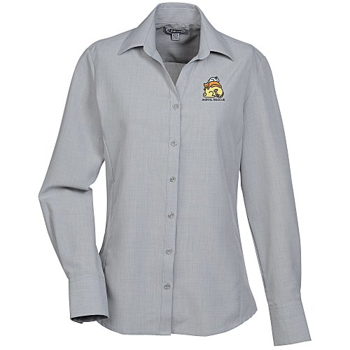 Batiste Polyester Dress Shirt - Ladies' Main Image