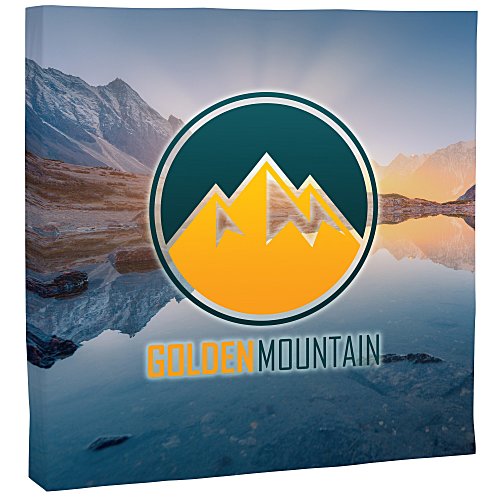 Premium Splash Floor Display - 7 feet - Wrap Graphic - Replacement Graphic Main Image