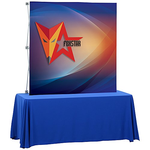 Premium Splash Tabletop Display - 5 feet - Front Graphic Main Image