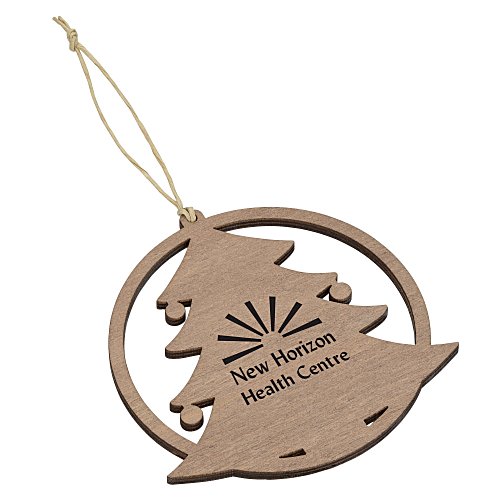 Wood Ornament - Tree Main Image