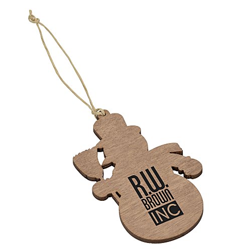Wood Ornament - Snowman Main Image