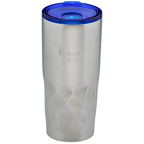 Glacier Diamond Vacuum Travel Tumbler - 20 oz - Laser Engraved Main Image