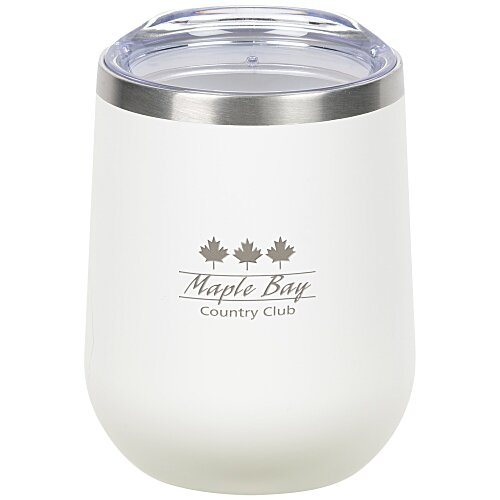 Vacuum Wine Tumbler - 12 oz - Laser Engraved Main Image