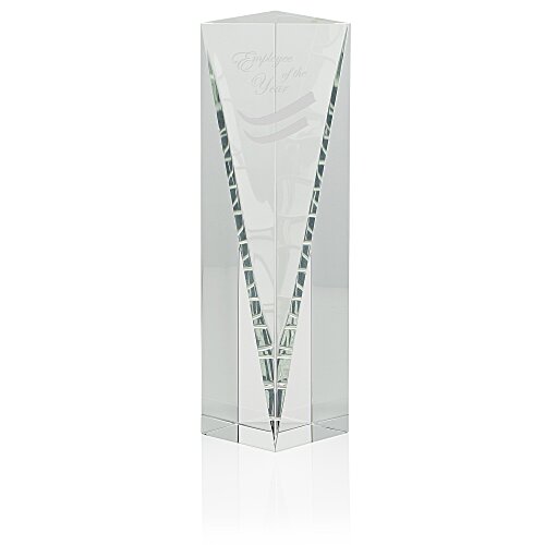 Conquest Crystal Tower Award - 8 inches Main Image