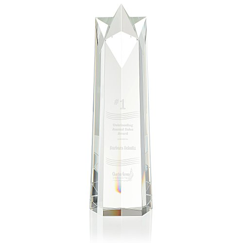 Crystal Star Obelisk Award - 12 inches Main Image