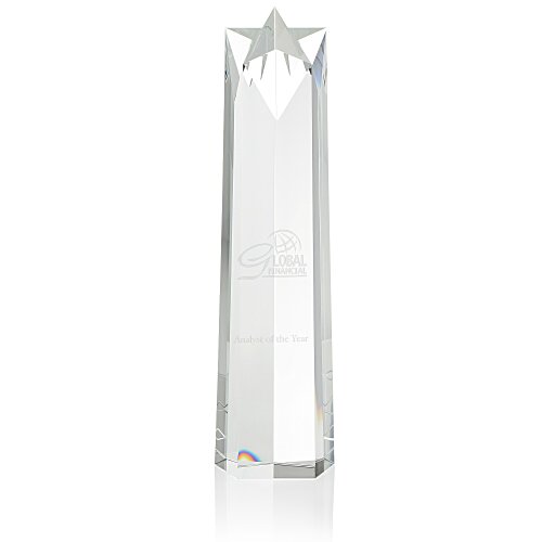 Crystal Star Obelisk Award - 14 inches Main Image