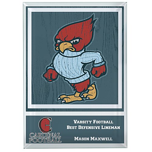 Vivid Glass Plaque - 7 inches Main Image