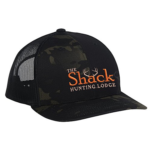 Yupoong Retro Trucker Cap - Camo Main Image