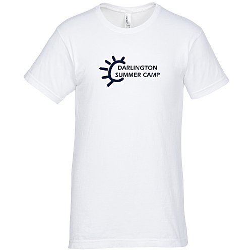 American Apparel Power Washed T-Shirt - White Main Image