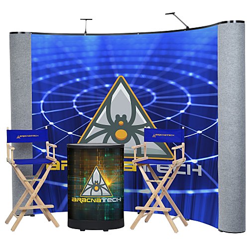 Deluxe Curved Floor Display Kit - Mural Centre Main Image