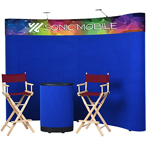 Standard Curved Floor Display - 10-foot Kit - Header Main Image