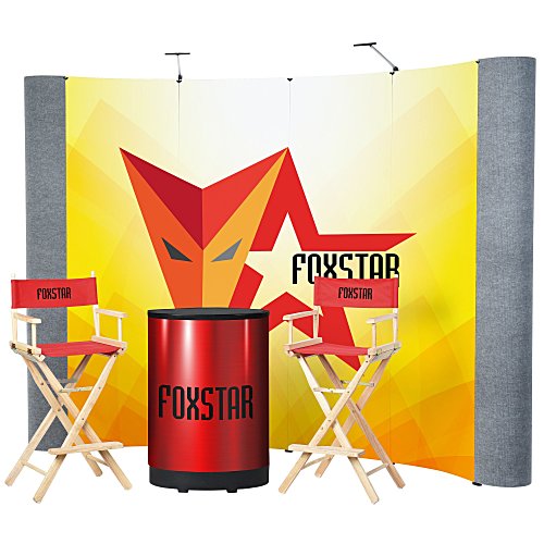 Standard Curved Floor Display - 10' Kit - Mural Centre Main Image