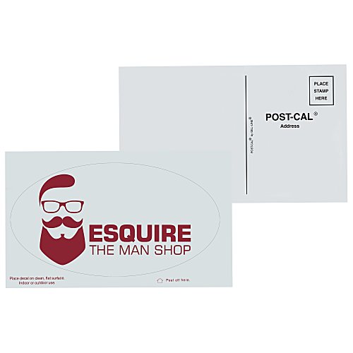 Post-Cals Static Decal-Oval Main Image