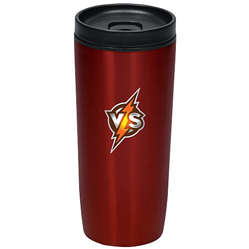 Custom Accent Stainless Travel Mug - 16 oz - Colours - Full Colour Main Image