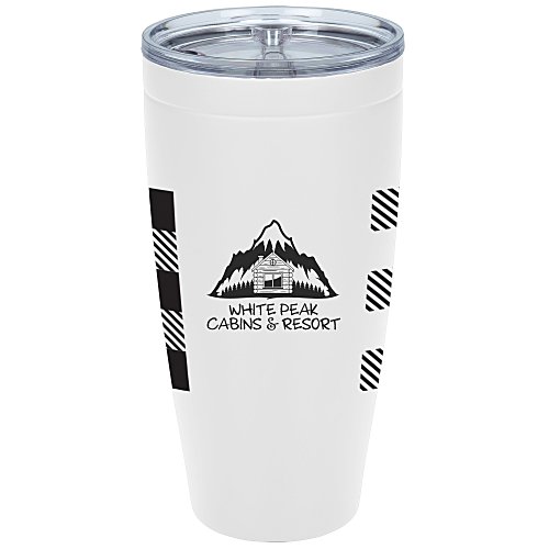 Viking Vacuum Tumbler - 30 oz - Plaid Main Image