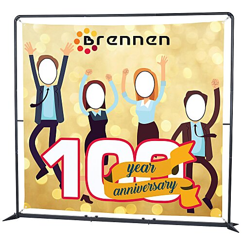 FrameWorx Banner Stand - Four Faces Cut Out Main Image