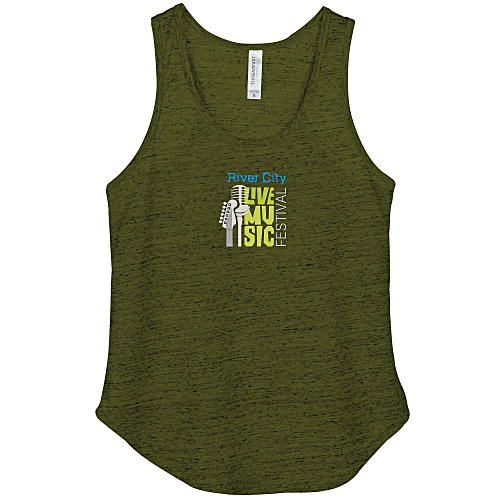 Threadfast Blizzard Jersey Racerback Tank - Ladies' - Embroidered Main Image