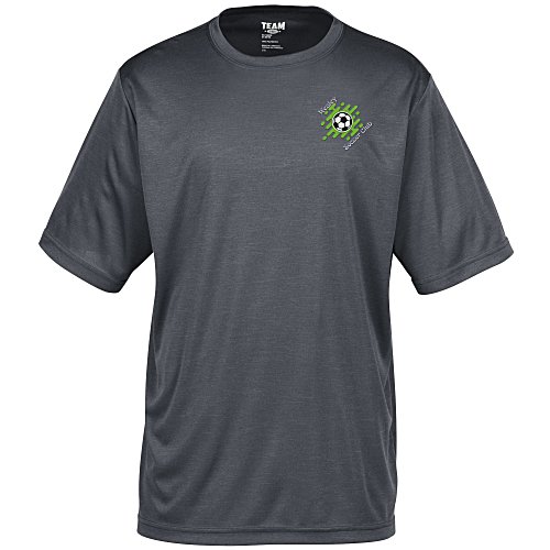 Zone Performance Tee - Youth - Heathers - Embroidered Main Image