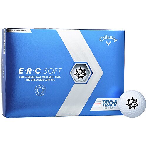 Callaway ERC Soft Triple Track Golf Ball - Dozen Main Image