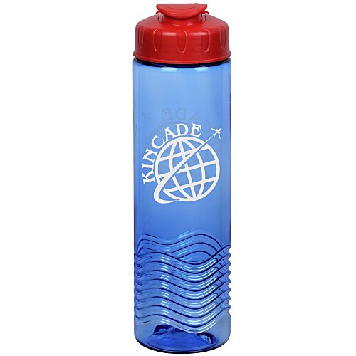 Twist Water Bottle with Flip Lid - 24 oz Main Image