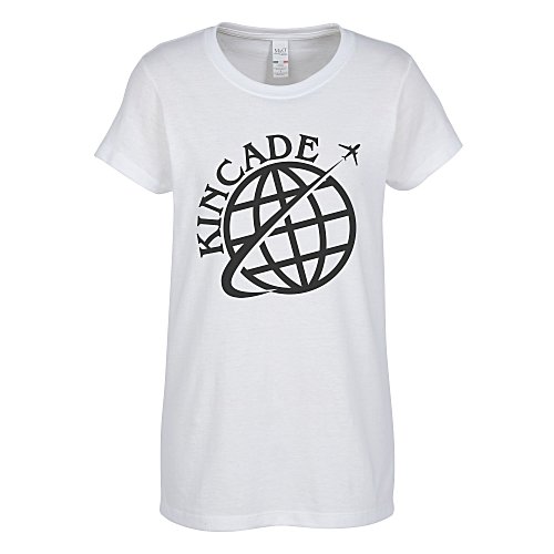 M&O Gold Soft Touch T-Shirt - Ladies' - White Main Image