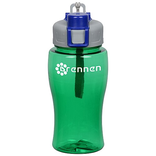 Poly-Pure Lite Bottle with Quick Snap Lid - 18 oz. Main Image