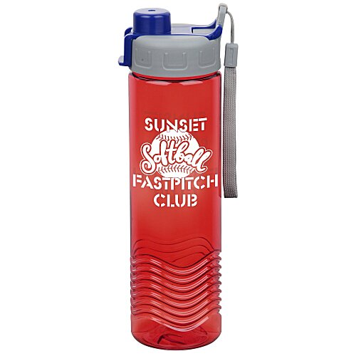 Twist Water Bottle with Quick Snap Lid - 24 oz Main Image