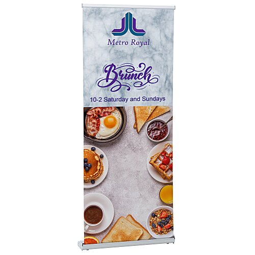 Stratus Retractable Banner Display - 31 1/2 inches Main Image