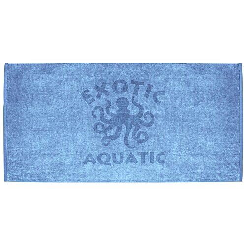 Premium Velour Beach Towel - Colours Main Image