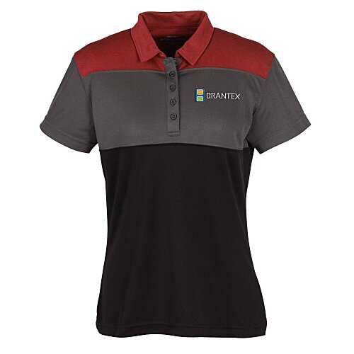 Buffalo Colourblock Performance Polo - Ladies' - 24 hr Main Image