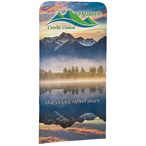 EuroFit Modular Straight Wall - 6 feet x 3 feet - Replacement Graphic Main Image