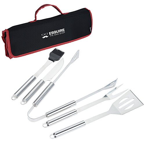 Koozie® Camp 5-Piece BBQ Set- Closeout Main Image