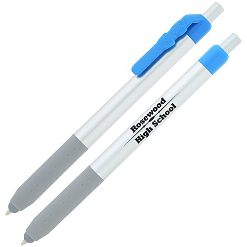 Alamo Stylus Pen - Silver - Basketball Main Image