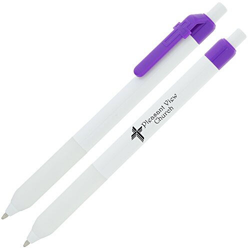 Alamo Pen - White - Cross Main Image