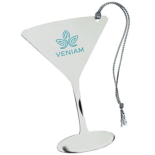 Jolly Wine Glass Ornament Main Image