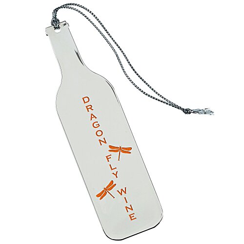 Tinsel Wine Bottle Ornament Main Image