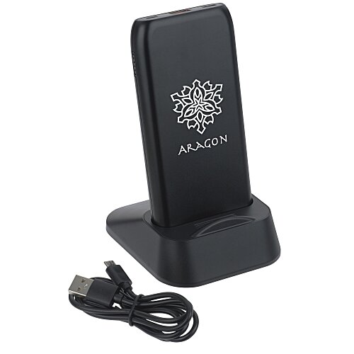 Emmitt Wireless Power Bank with Charging Dock - 10,000 mAh Main Image