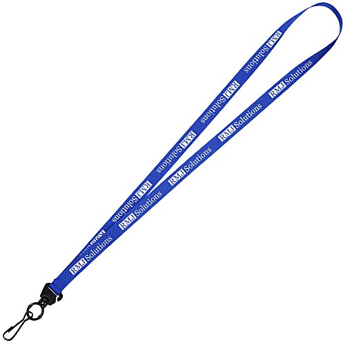 Trapezoid Lanyard - 1/2" - 32" - Metal Swivel Snap Hook Main Image