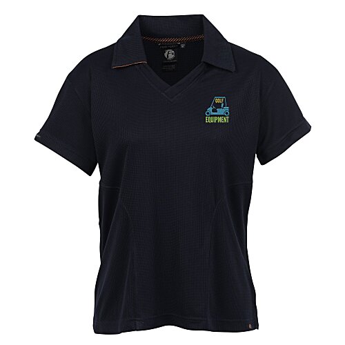 Riverside Performance V-Neck Polo - Ladies' Main Image