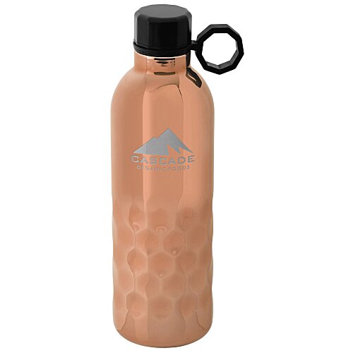 Honeycomb Vacuum Bottle - 20 oz. - Metallic Shine - Laser Engraved Main Image