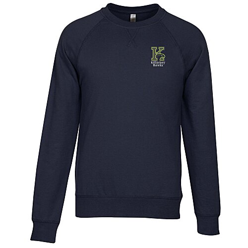Next Level French Terry Raglan Sweatshirt Main Image